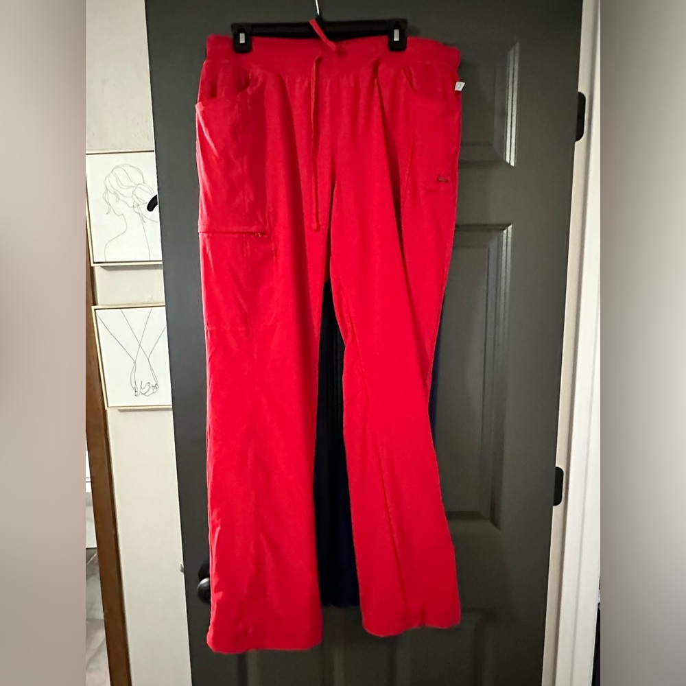Cherokee Infinity 4 pocket stretch drawstring scrub pants.